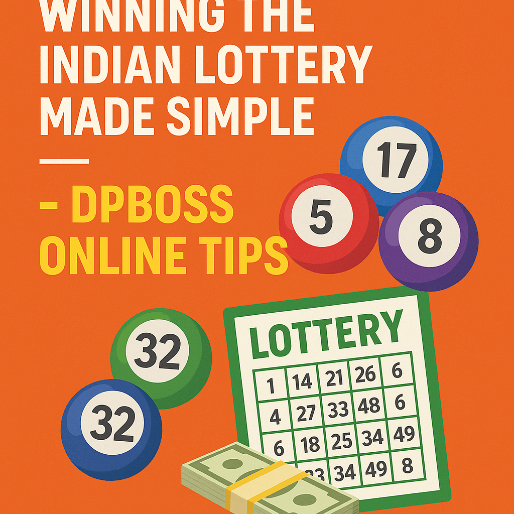 Winning the Indian Lottery Made Simple – DpBoss Online Secrets&nbsp;Unlocked